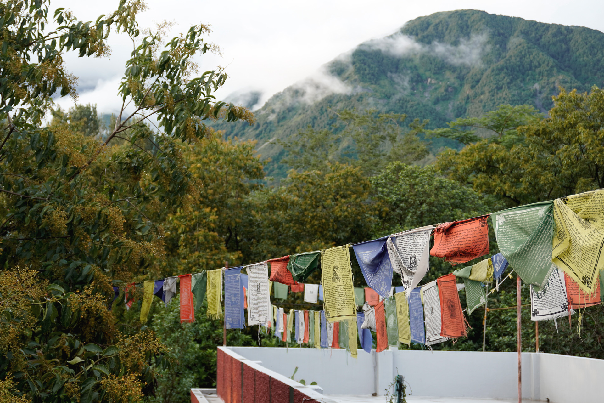 Thosamling retreat setting